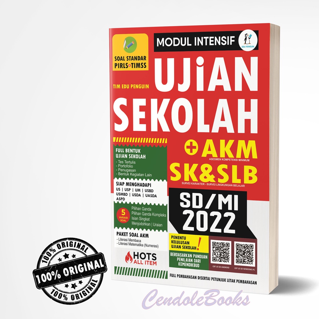 Buku SD : MODUL INTENSIF UJIAN SEKOLAH + AKM SD/MI 2022