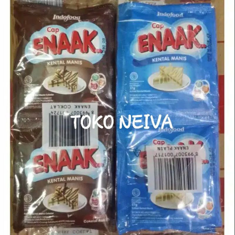 Jual SUSU KENTAL MANIS SACHET CAP ENAAK 1 PACK ISI 6 SACHET Shopee