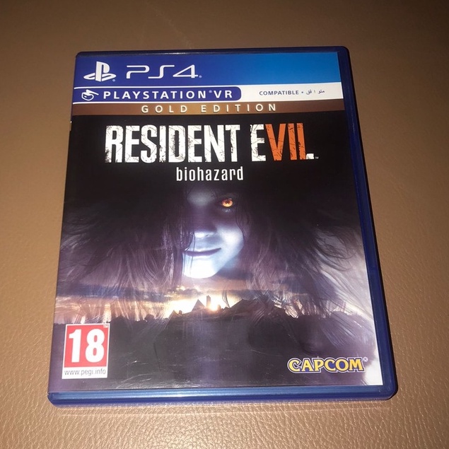 [PS4] Resident Evil 7 Gold Edition (Region 2 / English) RE7 RE 7 BD Kaset PS 4 CD Games Playstation 