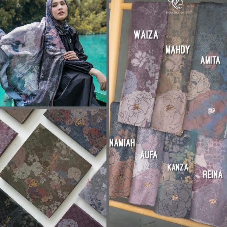 SIAP KIRIM AMITA NAMIAH KANZA WAIZA  Scarf HL heaven lights hl x dwihanda P05D