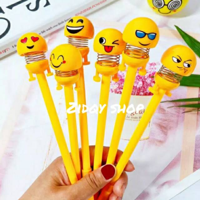 

[ COD ] BOLPOIN EMOJI GOYANG / MURAH