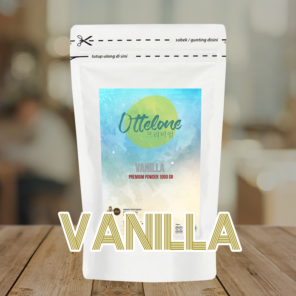 

Powder VANILLA 1000gr Bubuk Minuman Premium Halal Ottelone