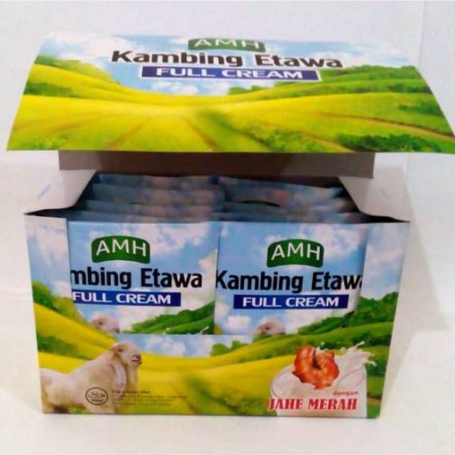 

Susu Kambing Etawa AMH Jahe / Susu Etawa