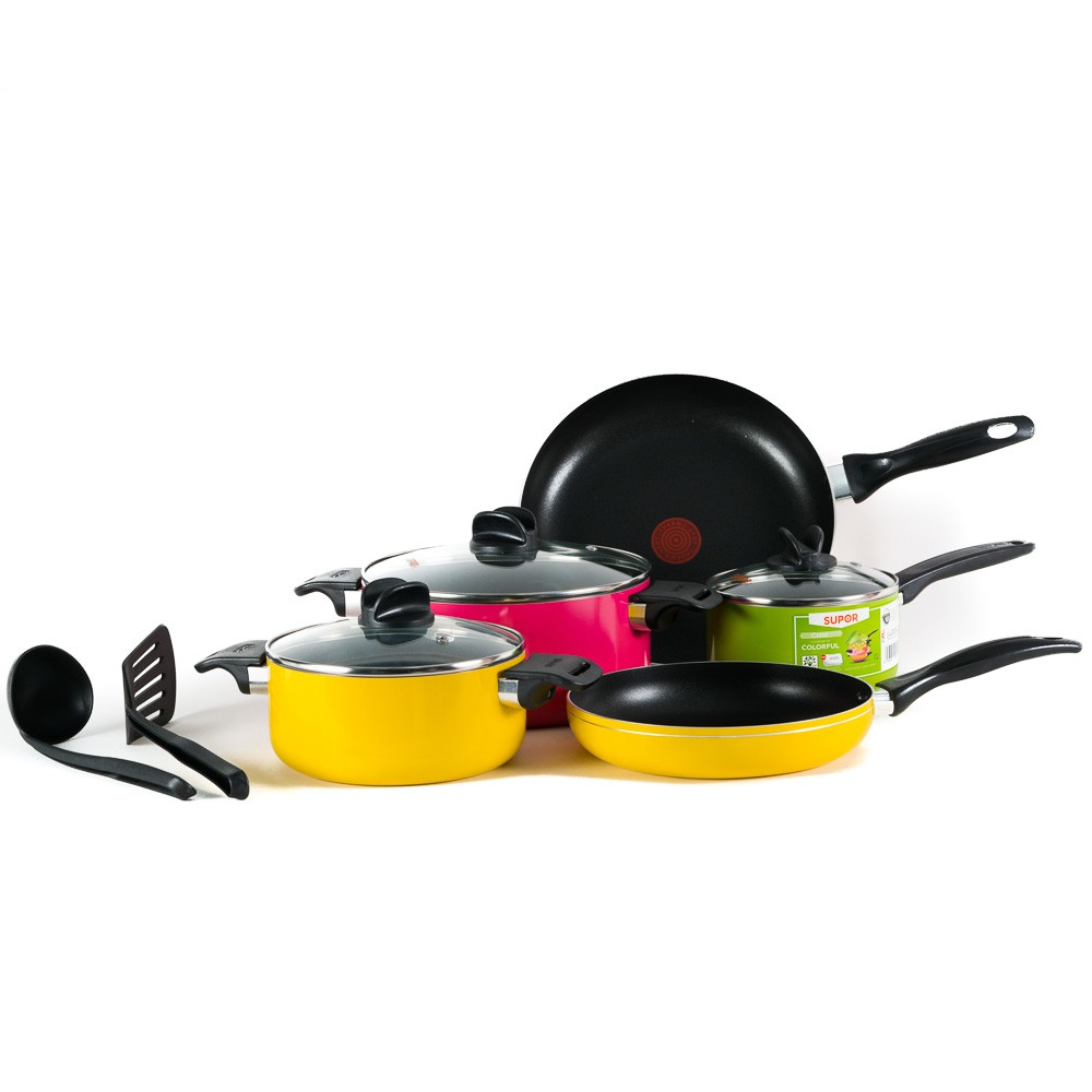 Panci Supor Color Cookware Set S25A-T1