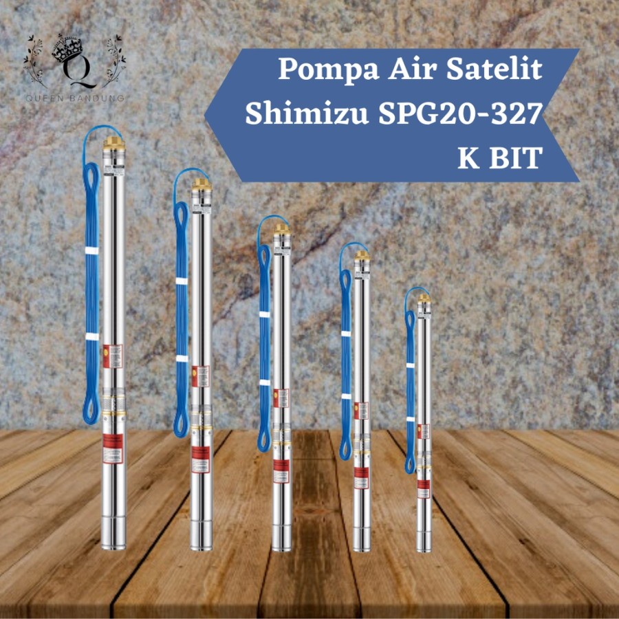 SHIMIZU SPG 20 327 K BIT 1HP kabel 50 meter sibel pompa satelit SPG20