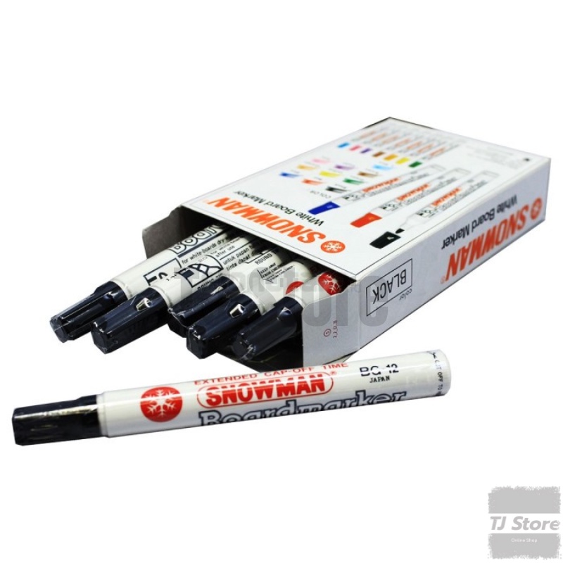 

Spidol Whiteboard Snowman ABG -Hitam