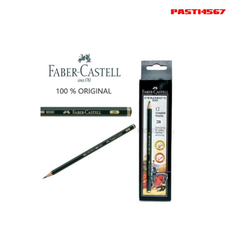 

PENSIL 2B FABER CASTELL@satuan