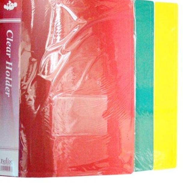 

♣ Clear Holder 40 Lembar Folio Felix - Biru ☋