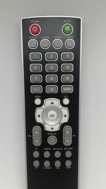 REMOTE REMOT TV ICHIKO LED LCD ORIGINAL ASLI