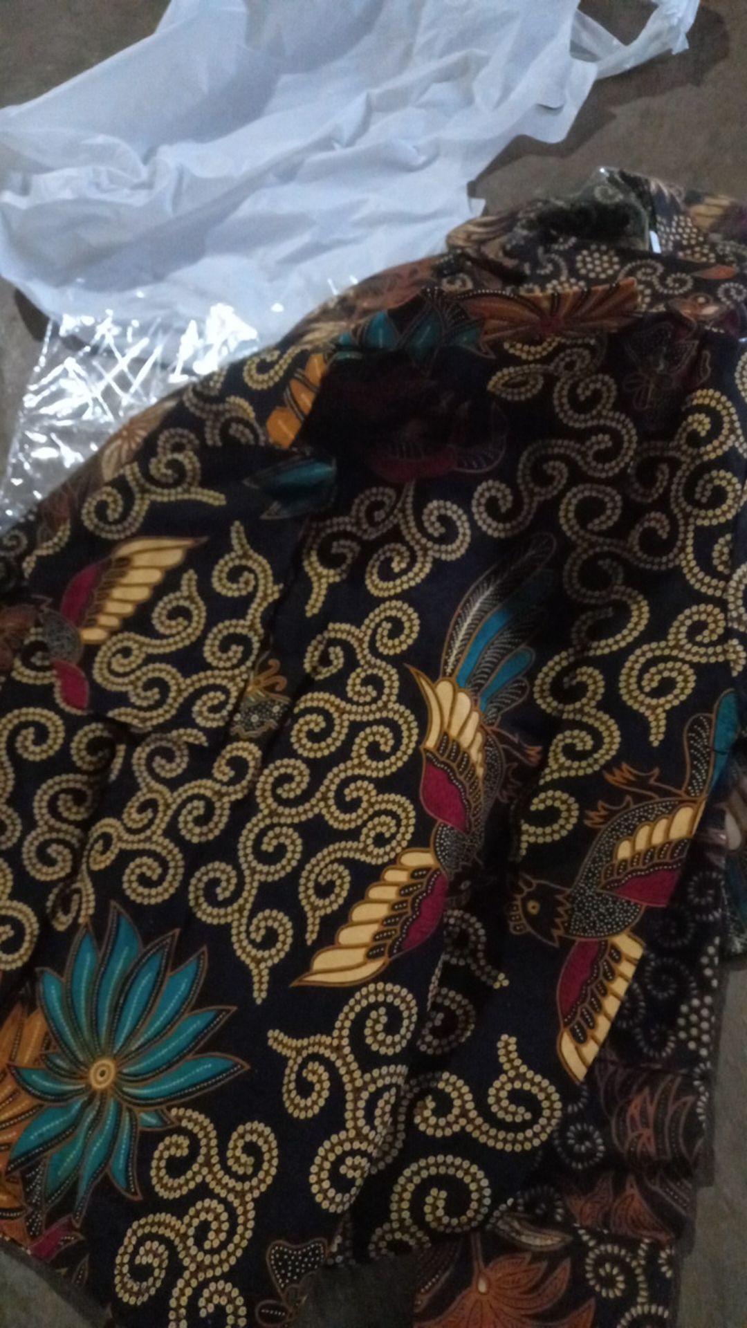 Baju Batik Couple Ayah Dan Anak Sekar Menteh/ Batik Anak Dan Ayah Setelan Seragam