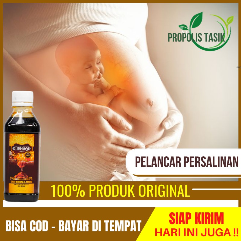 Obat Melahirkan Normal, Pelancar Persalinan, Penguat Kandungan, Suplemen Ibu Hamil, KurmaQu