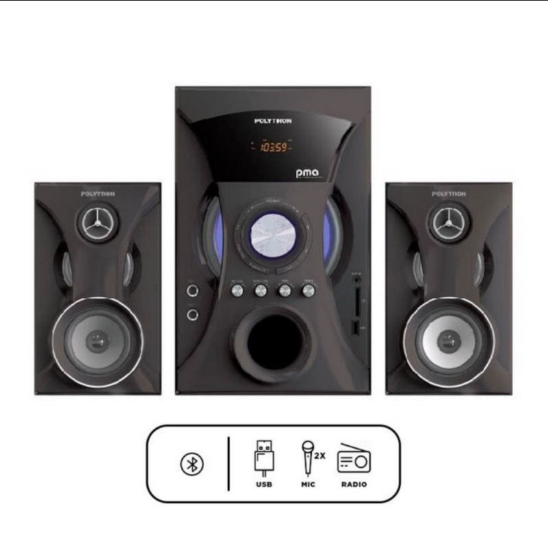 Polytron PMA9505 Bluetooth Speaker Multimedia