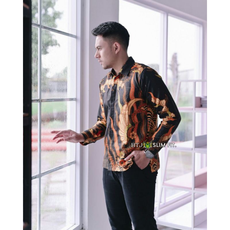 KEMEJA BATIK PRIA ORIGINAL GROSIR KEMEJA BATIK PRINTING