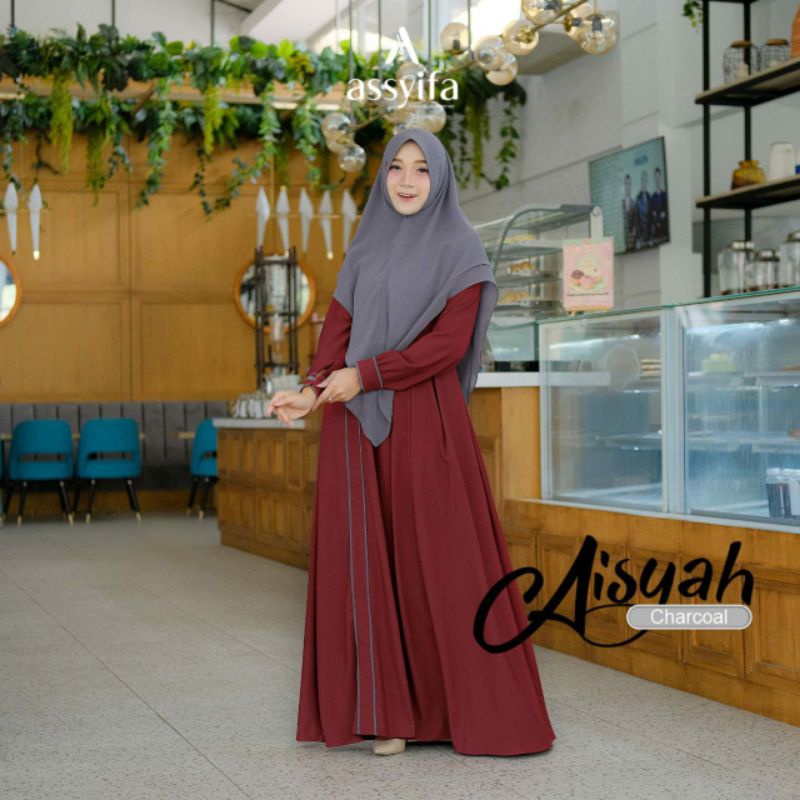 AISYAH SYARI / ASSYIFA DRESS / GAMIS SYARI /GAMIS ASSYIFA