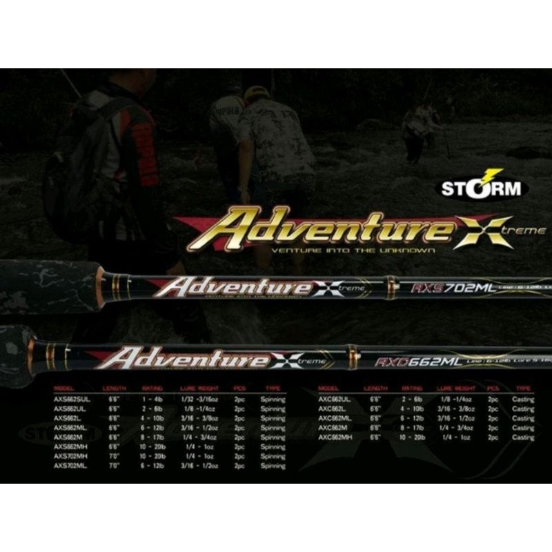 Stik Joran Storm Adventure Xtreme