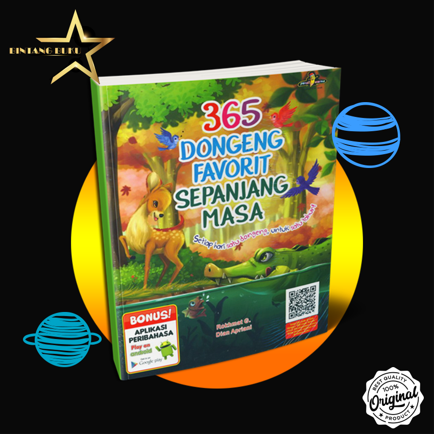 BUKU CERITA DONGENG ANAK 365 DONGENG FAVORIT SEPANJANG MASA