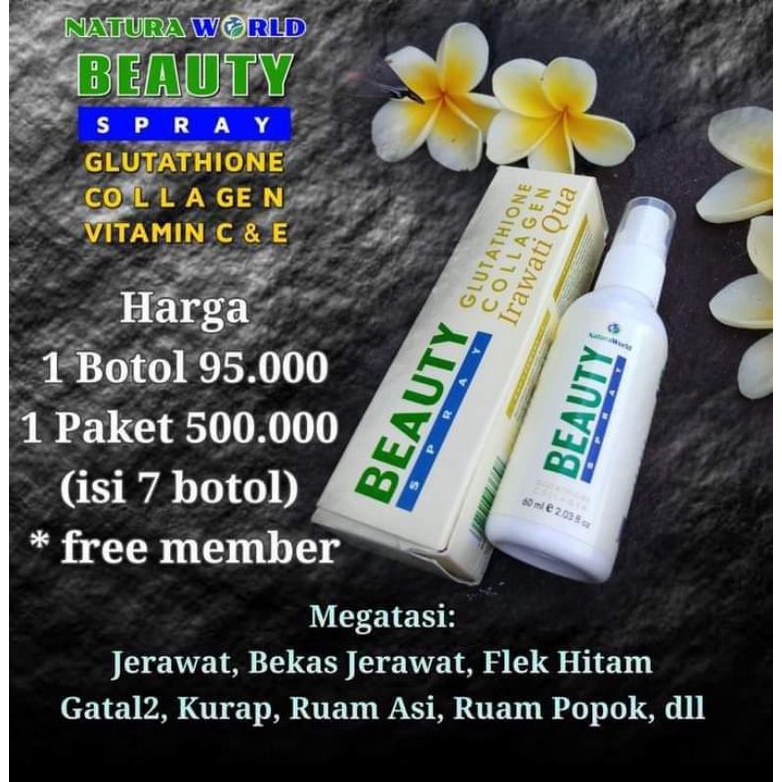 Natura beautyNatura beauty spray Natura beauty spray 100% original Natura beauty spray 100% original