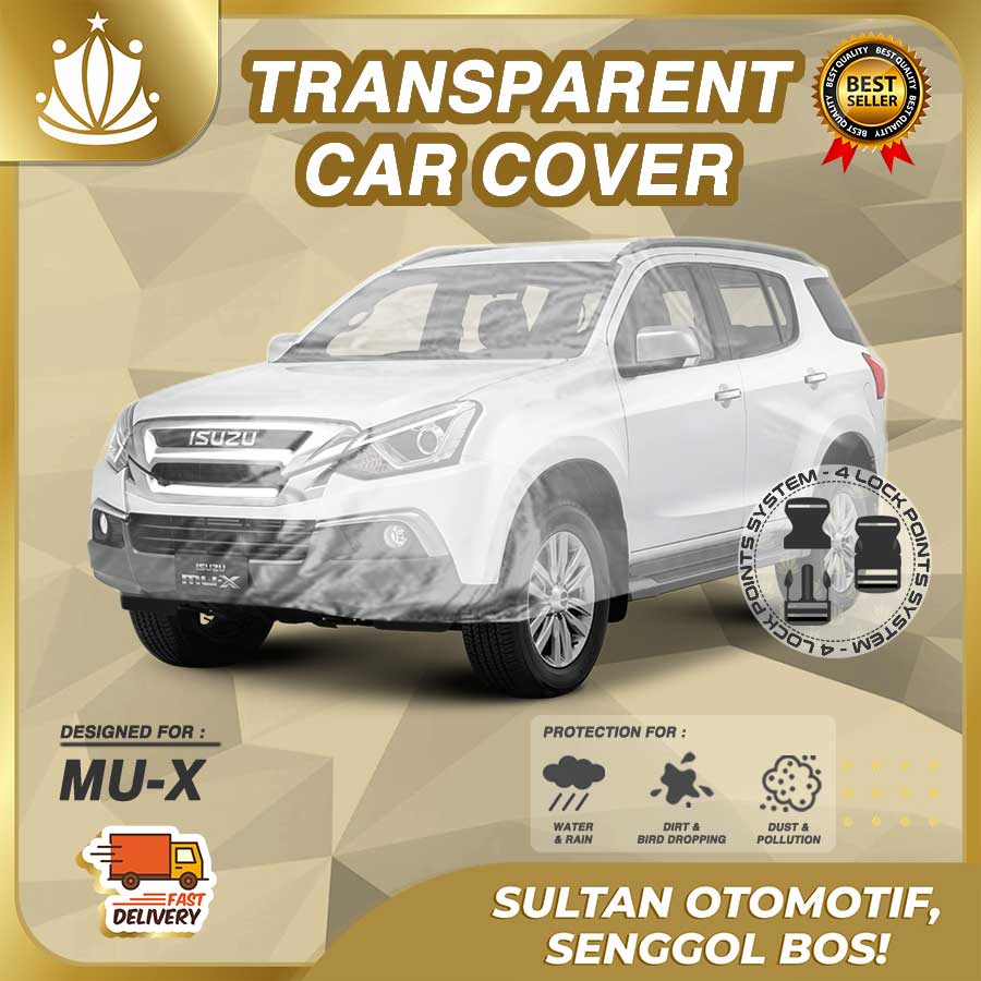 Body Cover Mobil Plastik TEBAL Isuzu MUX WATERPROOF