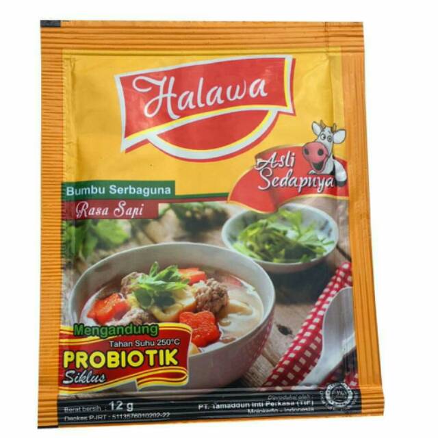

(COD) Halawa Bumbu Serbaguna dgn MSG Organik dan Probiotik Siklus