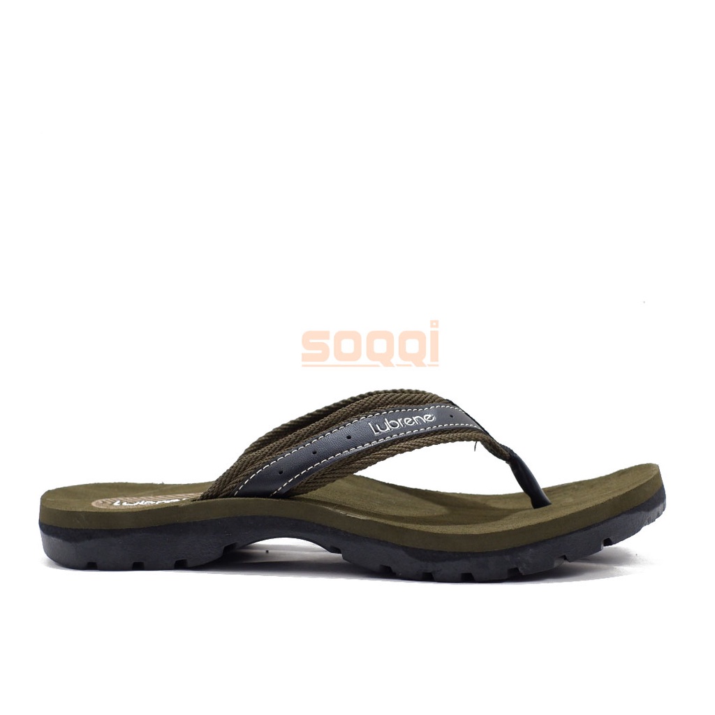 Sandal japit cowok sendal japit flat pria casual sandal flip flop original lubrene barrow 38-43