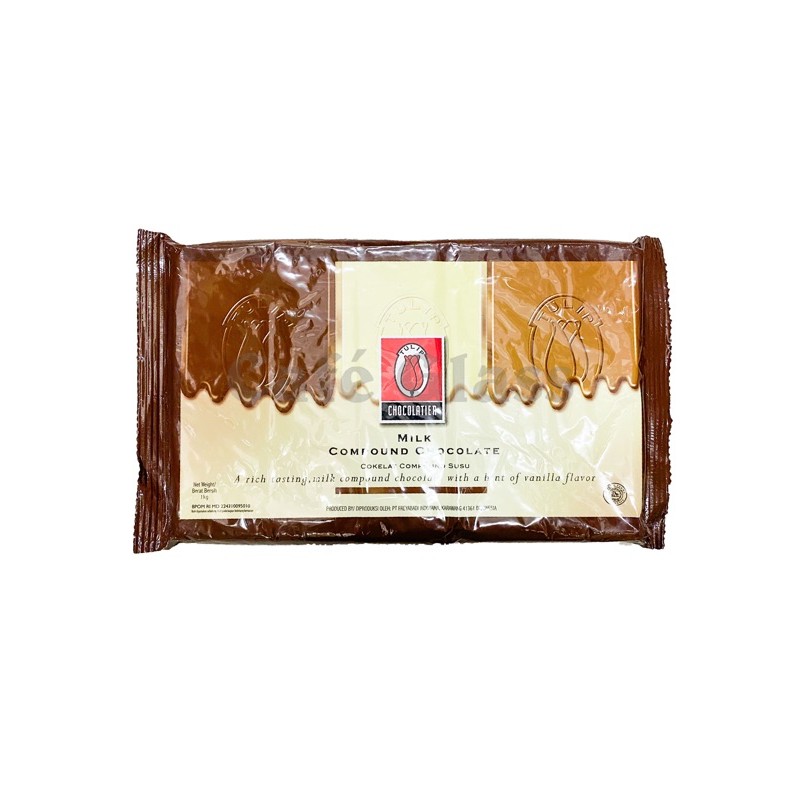 

Tulip Milk Chocolate Compound 1kg