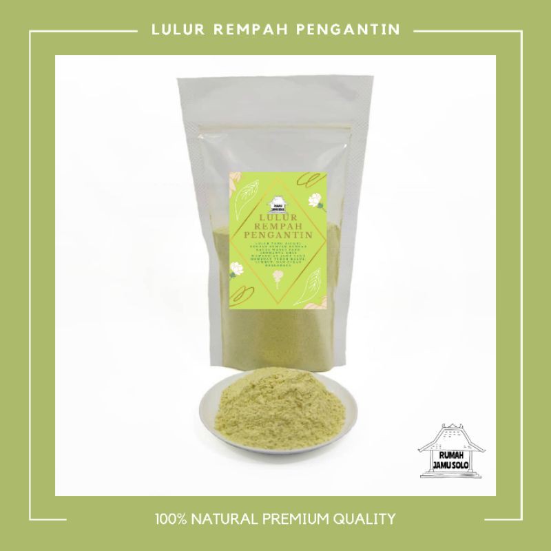 

Premium Lulur rempah pengn 100gram khas kraton s