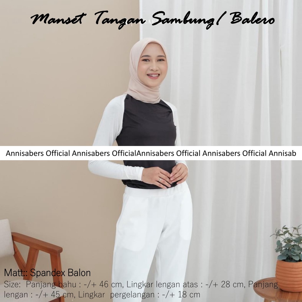 Manset tangan balero/ Manset balero lengan panjang/ Manset balero premium