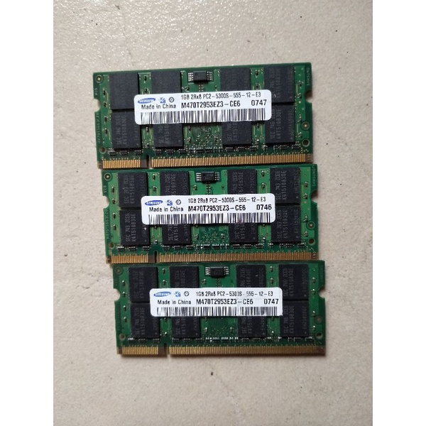 RAM LAPTOP DDR2 1gb 5300