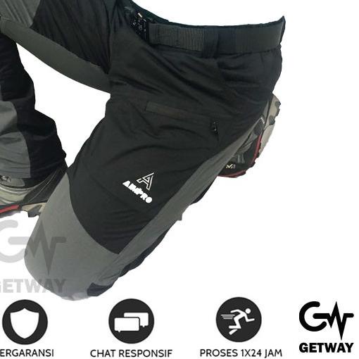 ℗ Celana Gunung Pria Cowok Hiking Panjang Outdoor Outdor Quickdry Cepat Kering Waterproof AIMPRO ♡