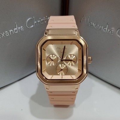 Original Alexandre Christie AC 2811/ac2811 stainless steel jam tangan wanita