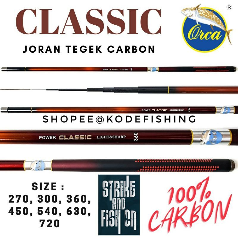 JORAN TEGEK ORCA CLASSIC RINGAN CARBON
