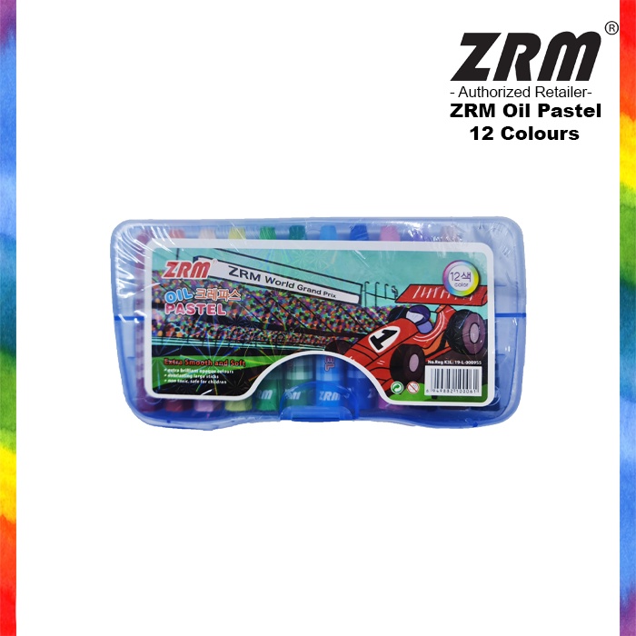 

ZRM Oil Pastel 12 Warna / Crayon 12 Warna OP-12