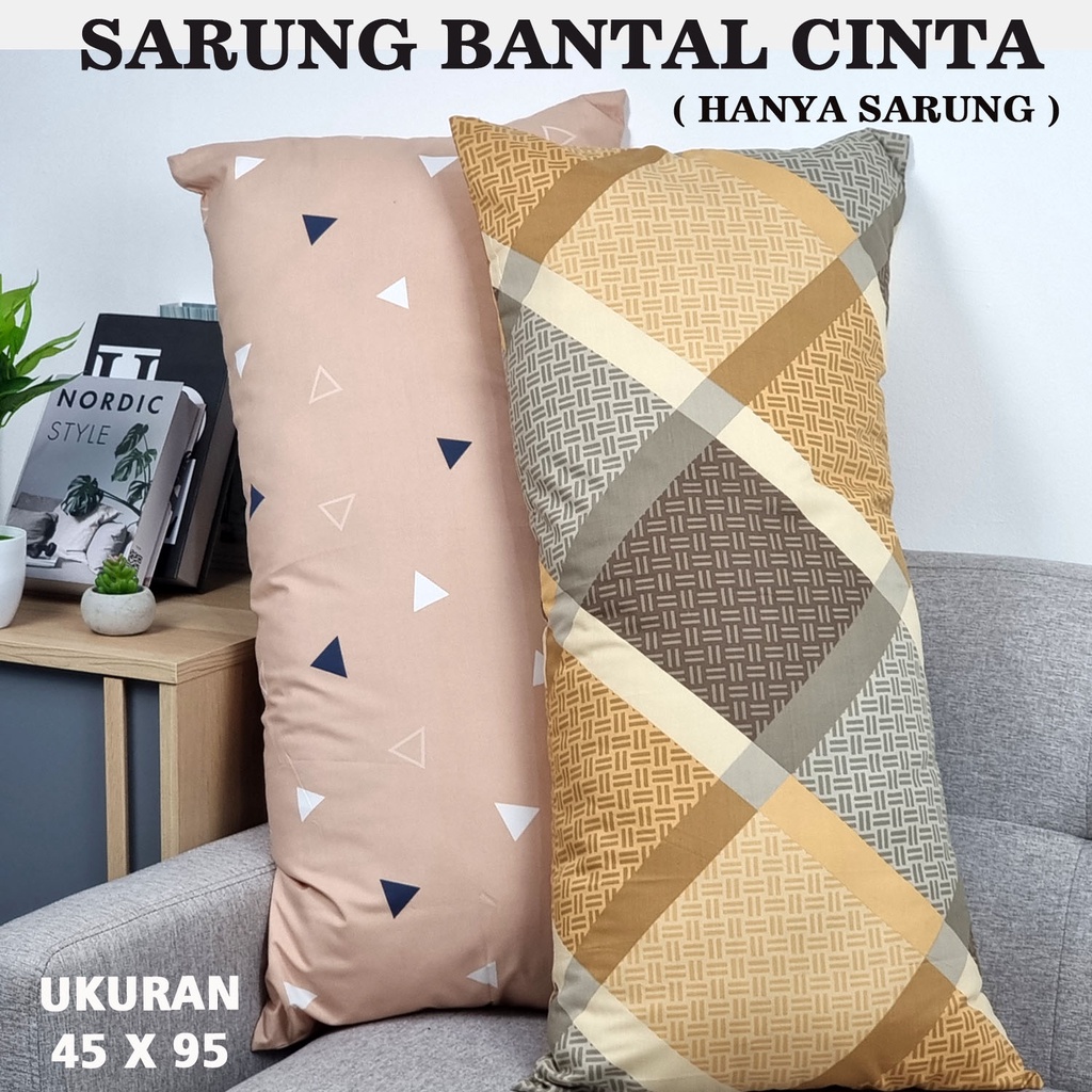 COVER / SARUNG BANTAL CINTA 45 X 95 EDISI LEBARAN