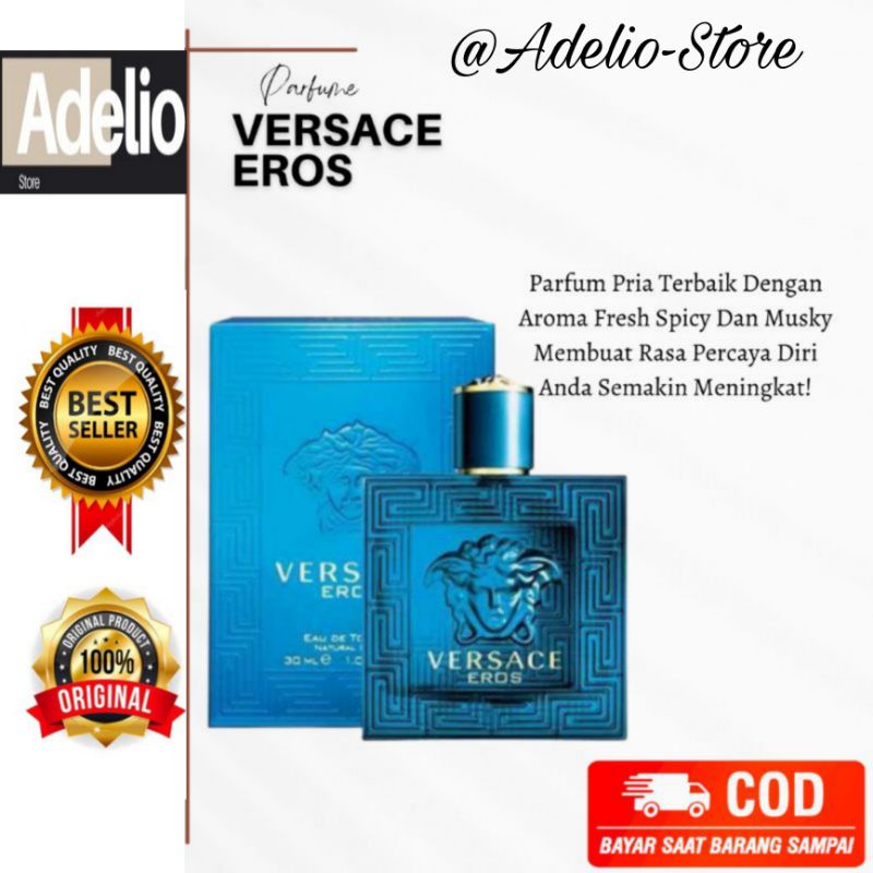 BISA COD) PARFUM PRIA VERSACE EROS ORIGINAL IMPORT