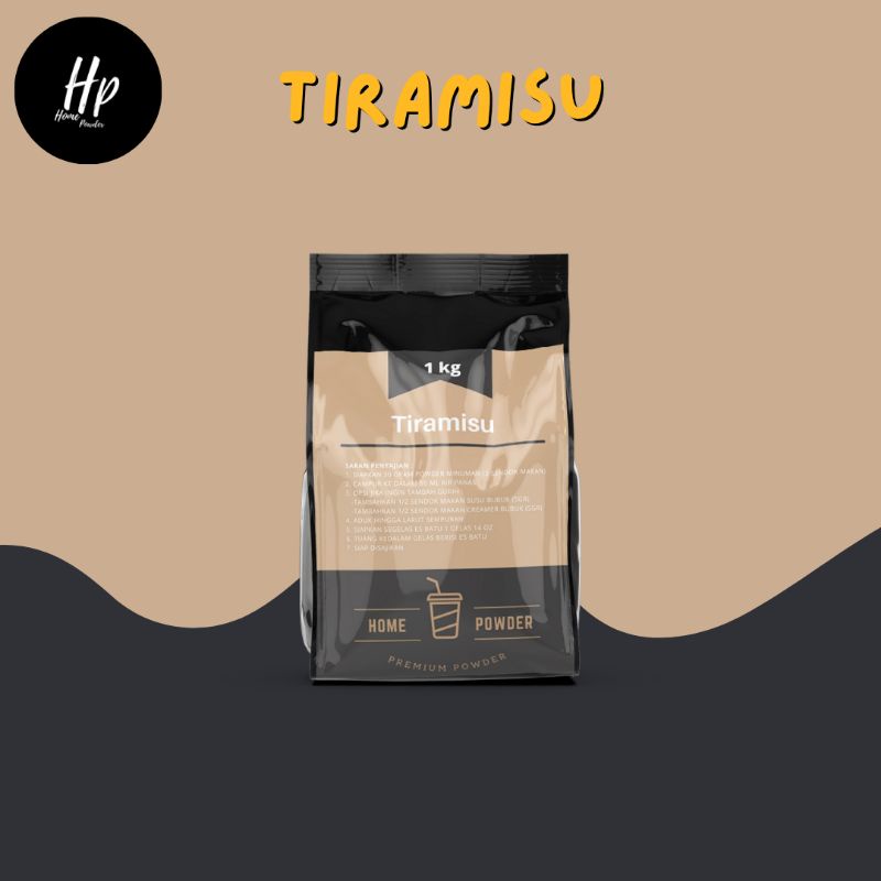 

Serbuk Minuman Tiramisu Premium 1kg Bubuk Minuman Tiramisu Premium