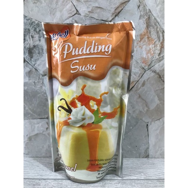 Pudding Susu Nutrijell Rasa Karamel 142gr