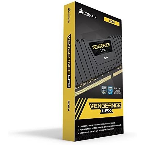 Ram Corsair DDR4 CMK32GX4M2A2666C16 Vengeance LPX 32GB (2x16GB) DRAM 2666MHz Resmi