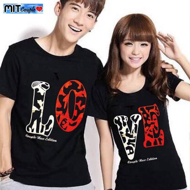 Baju Couple Love Army Pakaian Fashion Couplean Pgmta Shopee Indonesia