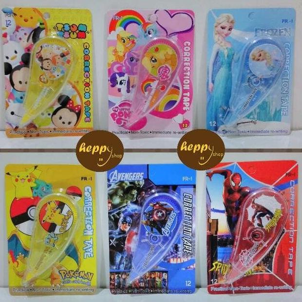 

Correction Tape Murah, Tip Ex Kertas Murah heppys44 Buru Order