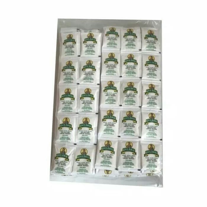 

gulaku sachet 8gr isi 250