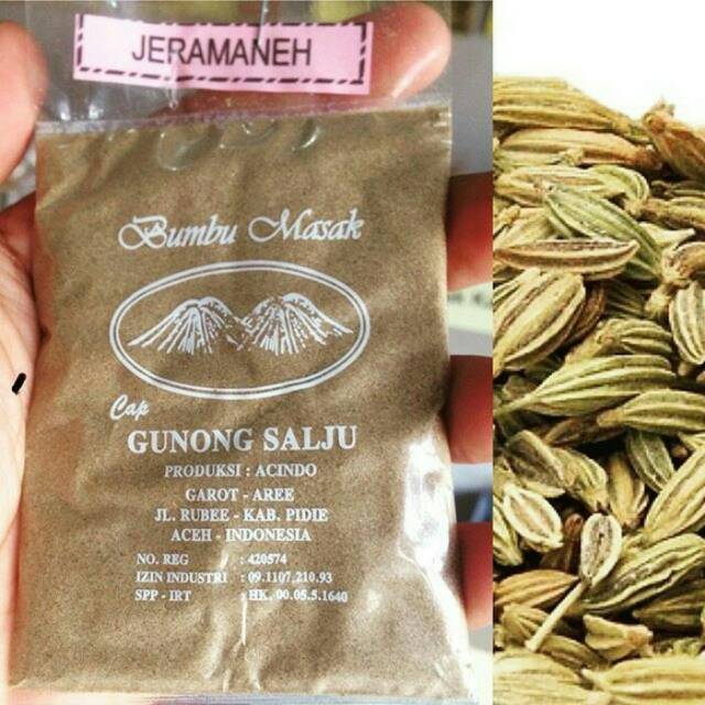 

Adas Manis Bubuk (jera maneh) khas Aceh