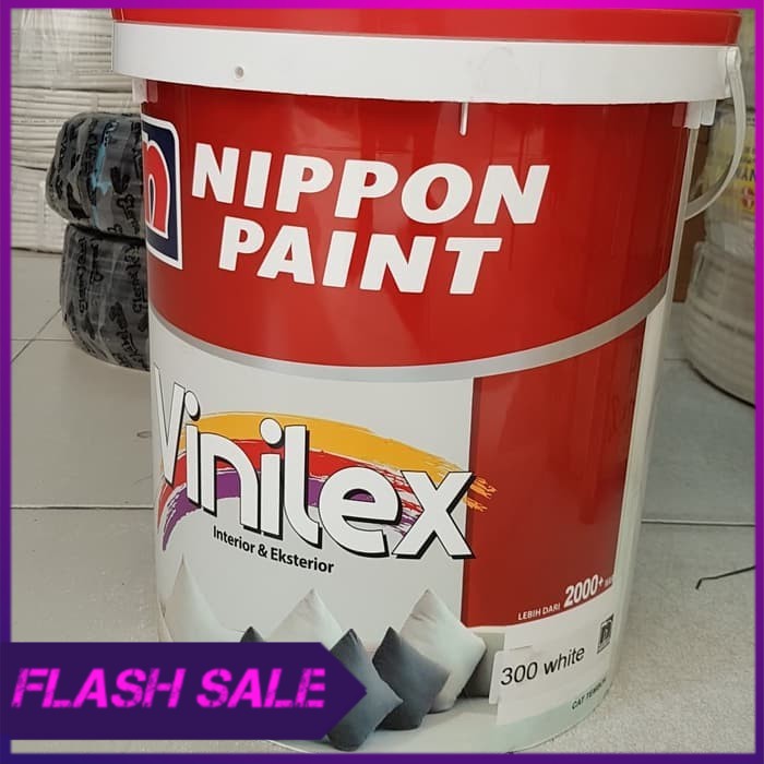 Cat Tembok Vinilex WHITE 25 KG  1 Pail per gojek