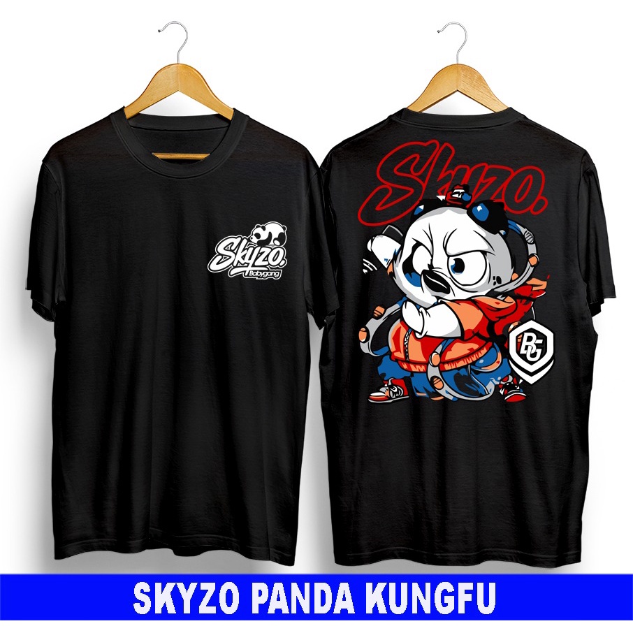 Kaos murah Kaos distro murah baju  distro pria t-shirt murah combed30s SKYZO BEAR SILAT