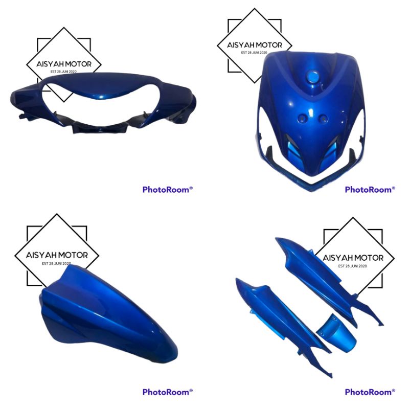 Bodi Halus Yamaha Mio Smile Warna Biru