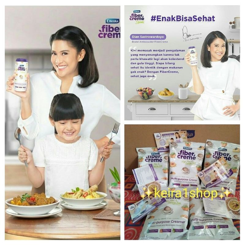 Ellenka FiberCreme sachet 100 gram