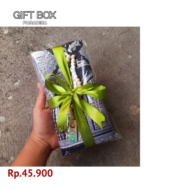 sajadah tasbih souvenir pernikahan paket sajdah