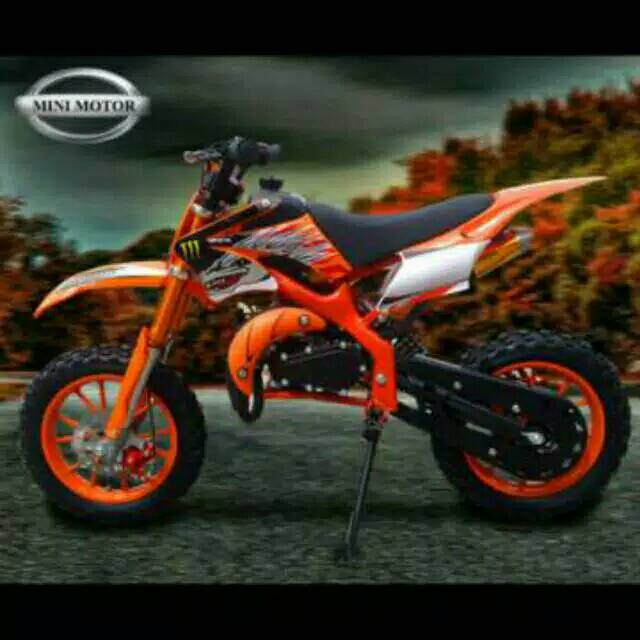 MOTOR MINI TRAIL 2TAK DOUBLE STATER