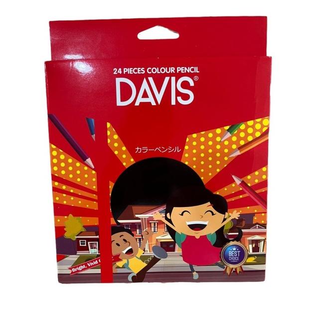 

Discount--Pensil Warna Davis 24 Warna Panjang