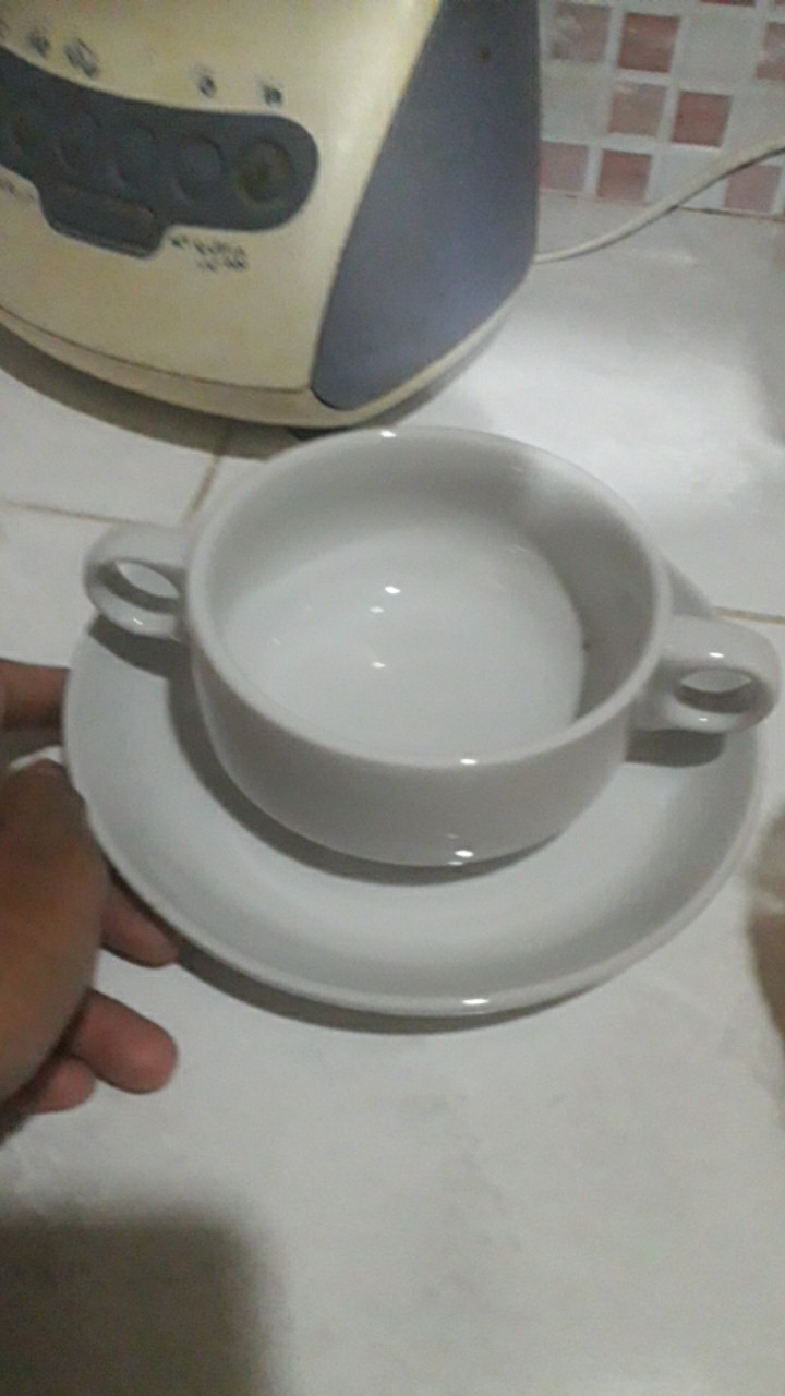 Mangkok Keramik Zuppa Soup - Mangkuk Asparagus - Mangkuk Sup Dan Piring - Bowl