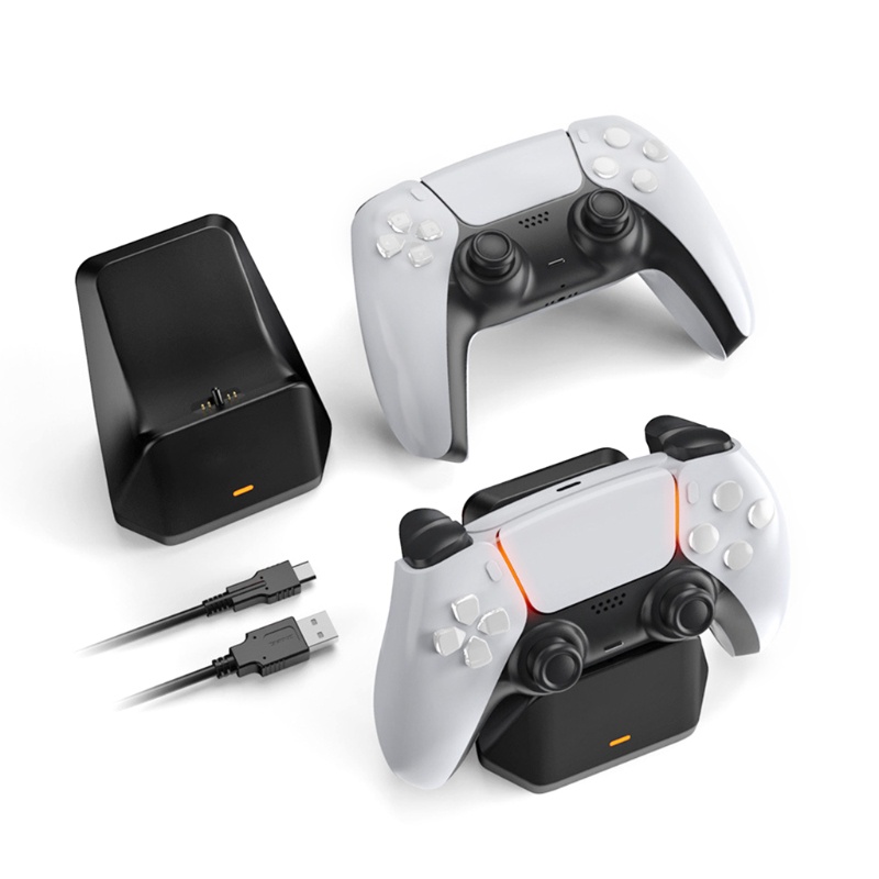 Btsg Single Wireless Controller Charging Dock Station Holder Station USB Power Supply Untuk Handle Charging
